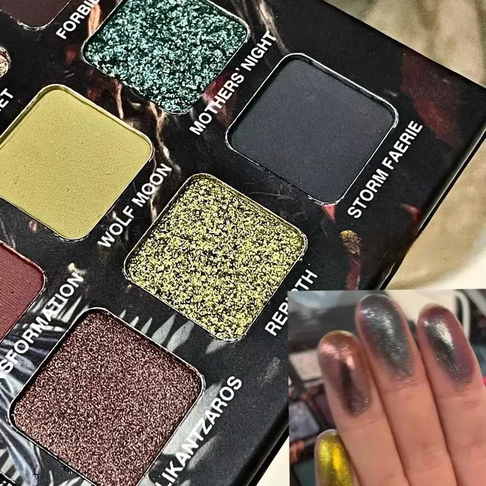 15Color Underground Eyeshadow Palette Pearlescent Glitter Matte Metallic Halloween Makeup Look SuitableXJ251027