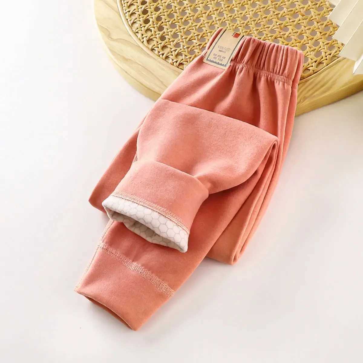 Spring and Autumn Winter Childrens Boys Girls Thin Velvet Autumn Pants Home Pants Single Pants Boys Pants Girls Pants 215yT251027