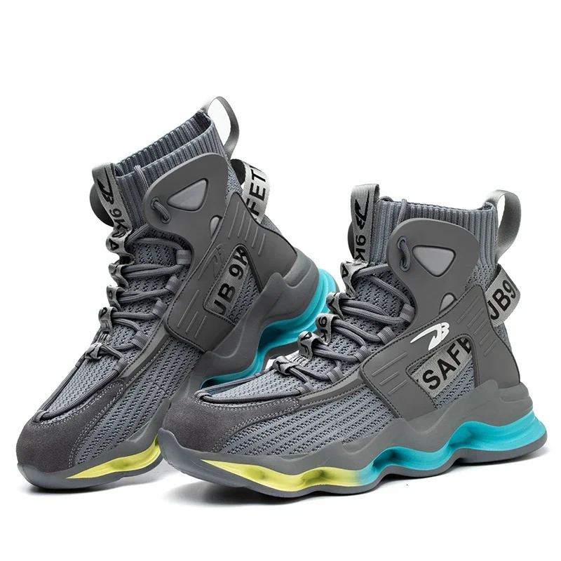 Men Work Safety Shoes Antipuncture Working Sneakers Male Indestructible Work Shoes Steel Toe Lightweight Men Shoes Safety Boots 251023