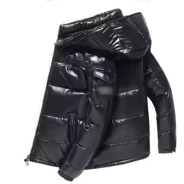 Mengjia New Men's Short Down Jacket Winter Thickened Trendy