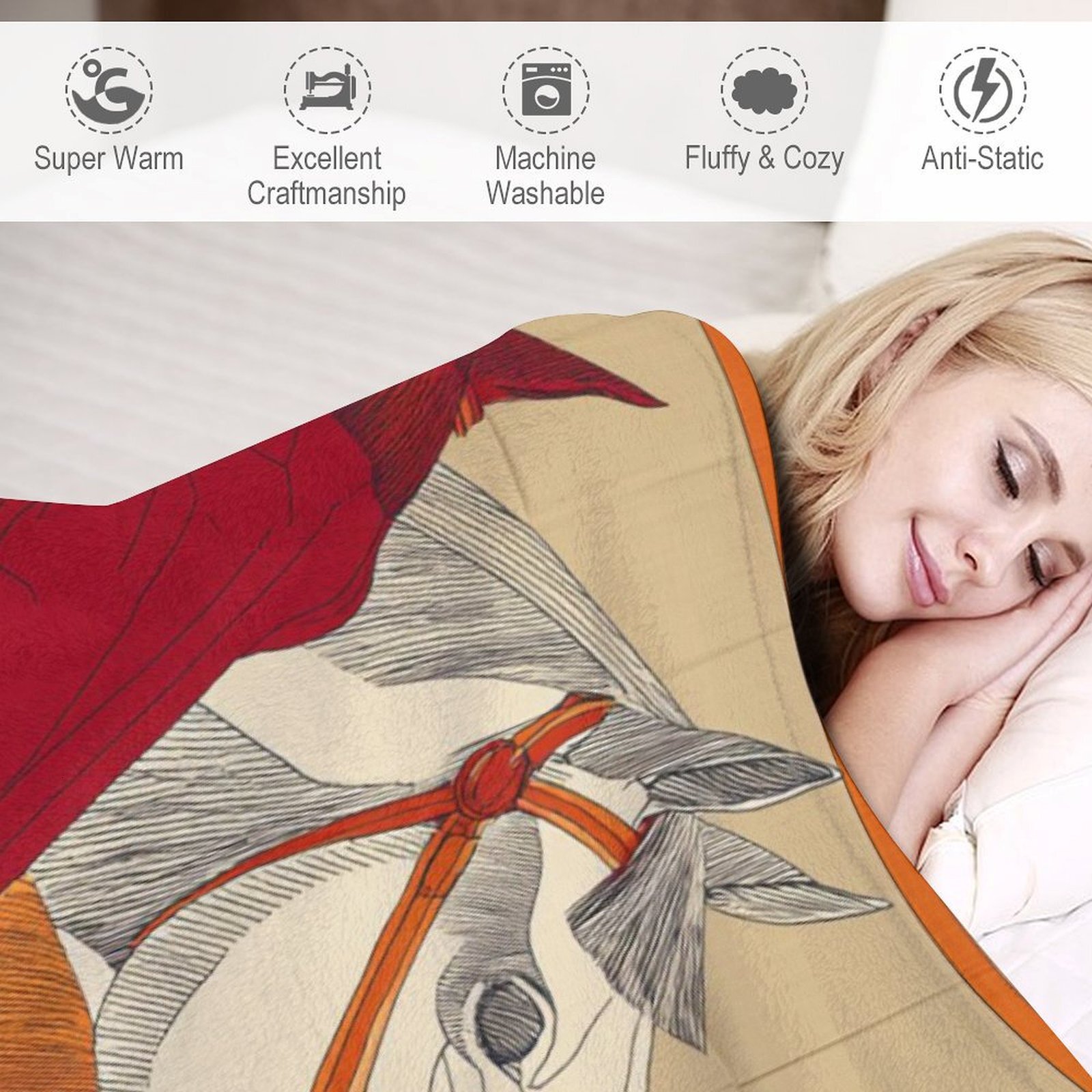 Custom H Designer Horse blanket blanket throw cashmere vibration blanket copert Home Travel Throw Summer Air Conditioner Beach home bedding blankets t