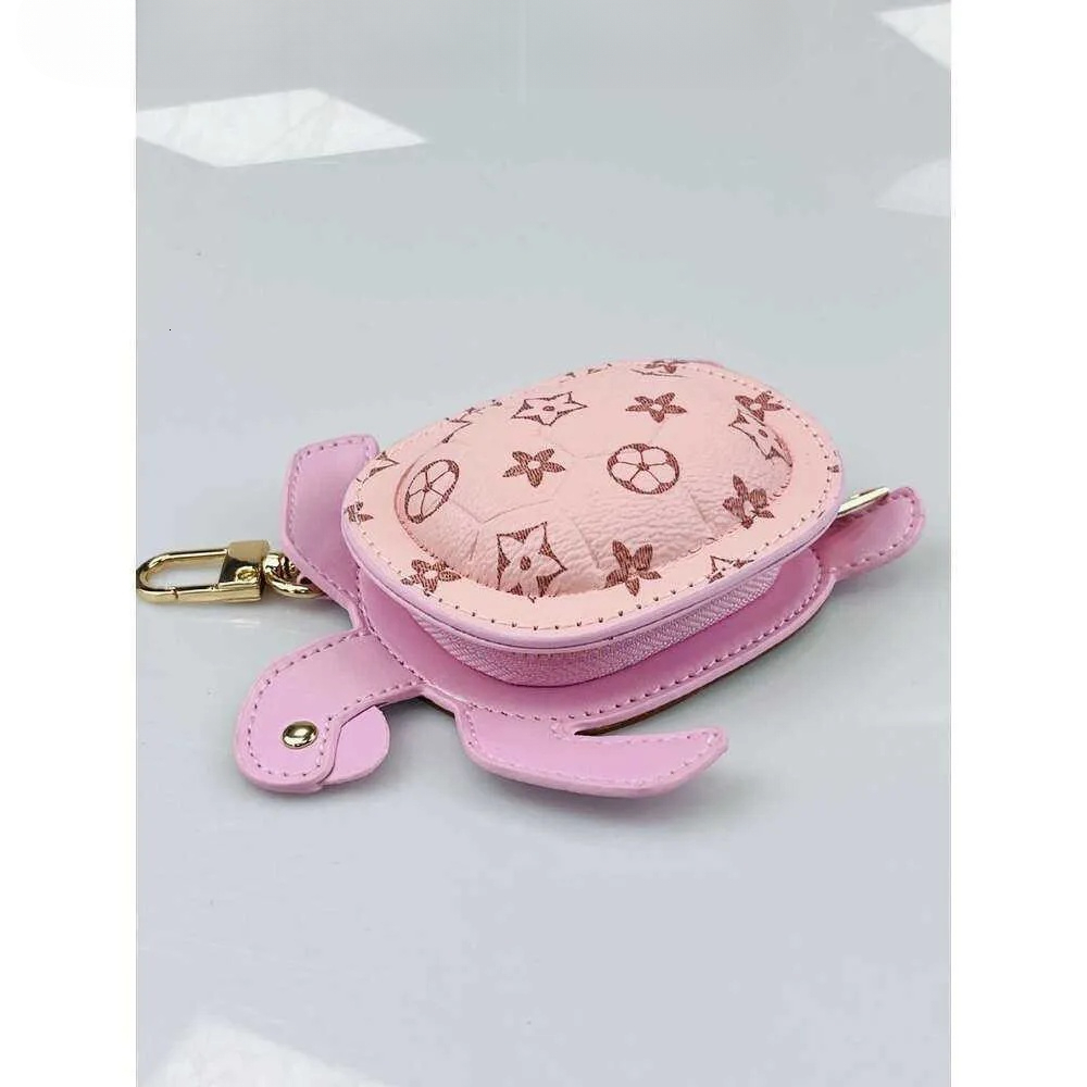 Turtle Keychain Coin Purse - Cute Animal Bag Charm Earphone Pouch for Women in 5 Colors 444