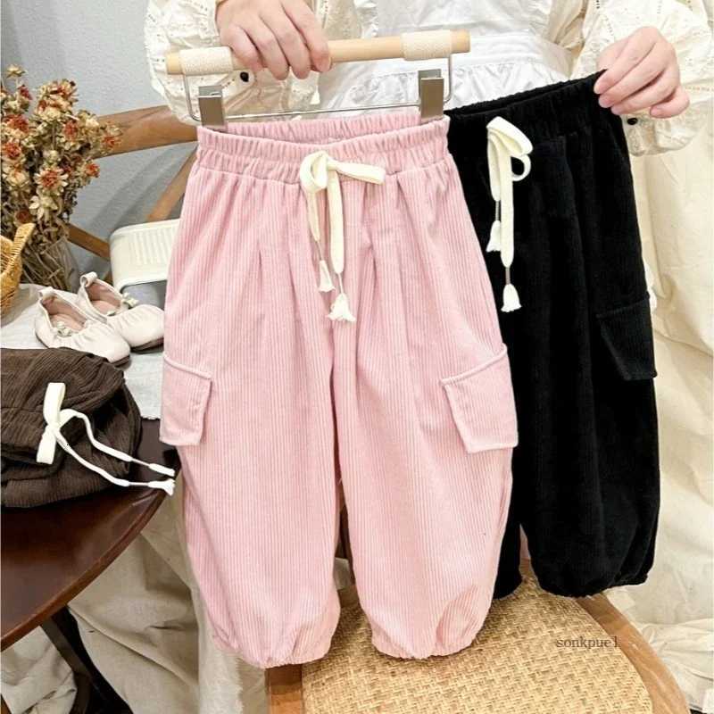 2024 Childrens Casual Pants 17Y Boy Girls Baby Spring Autumn Pants Kids Trousers ClothingT251027
