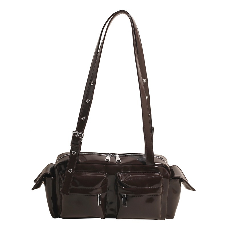 Free shipping designer bag Women Large Capacity Bag New Spring Summer Fashion High-end Feel Single Shoulder Underarm Bag Commuter Baguette Bag