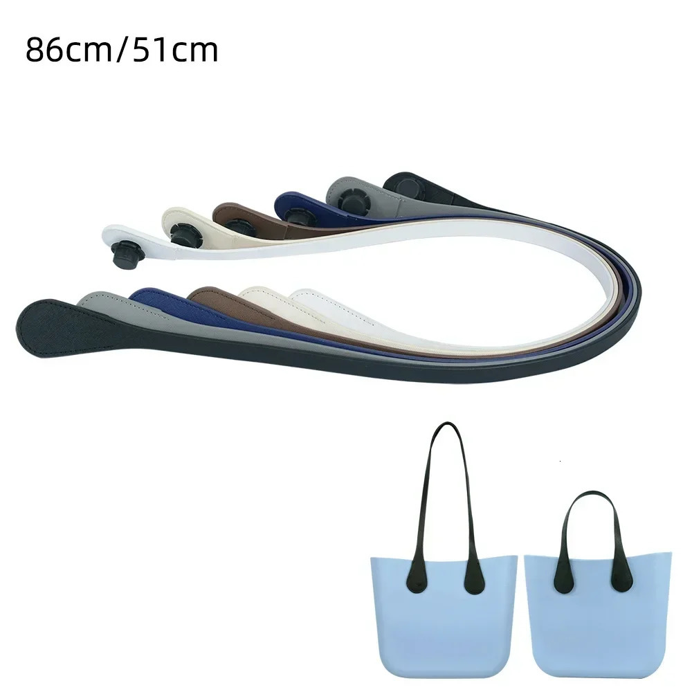 2025 long short Slim flat pu leather obag Handles shouler straps for O bag hand hold obag accessories 251027