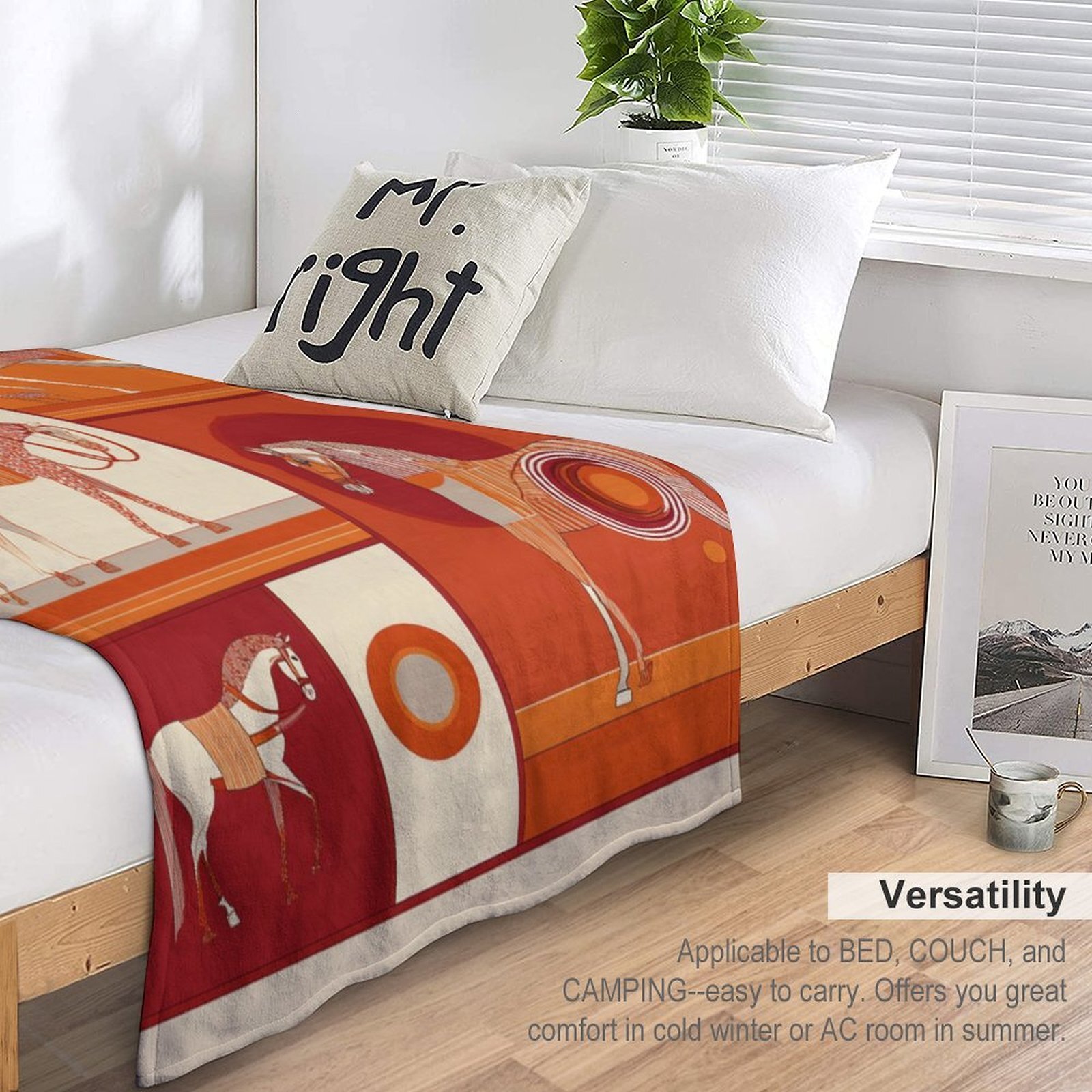 Custom H Designer Horse blanket blanket throw cashmere vibration blanket copert Home Travel Throw Summer Air Conditioner Beach home bedding blankets t