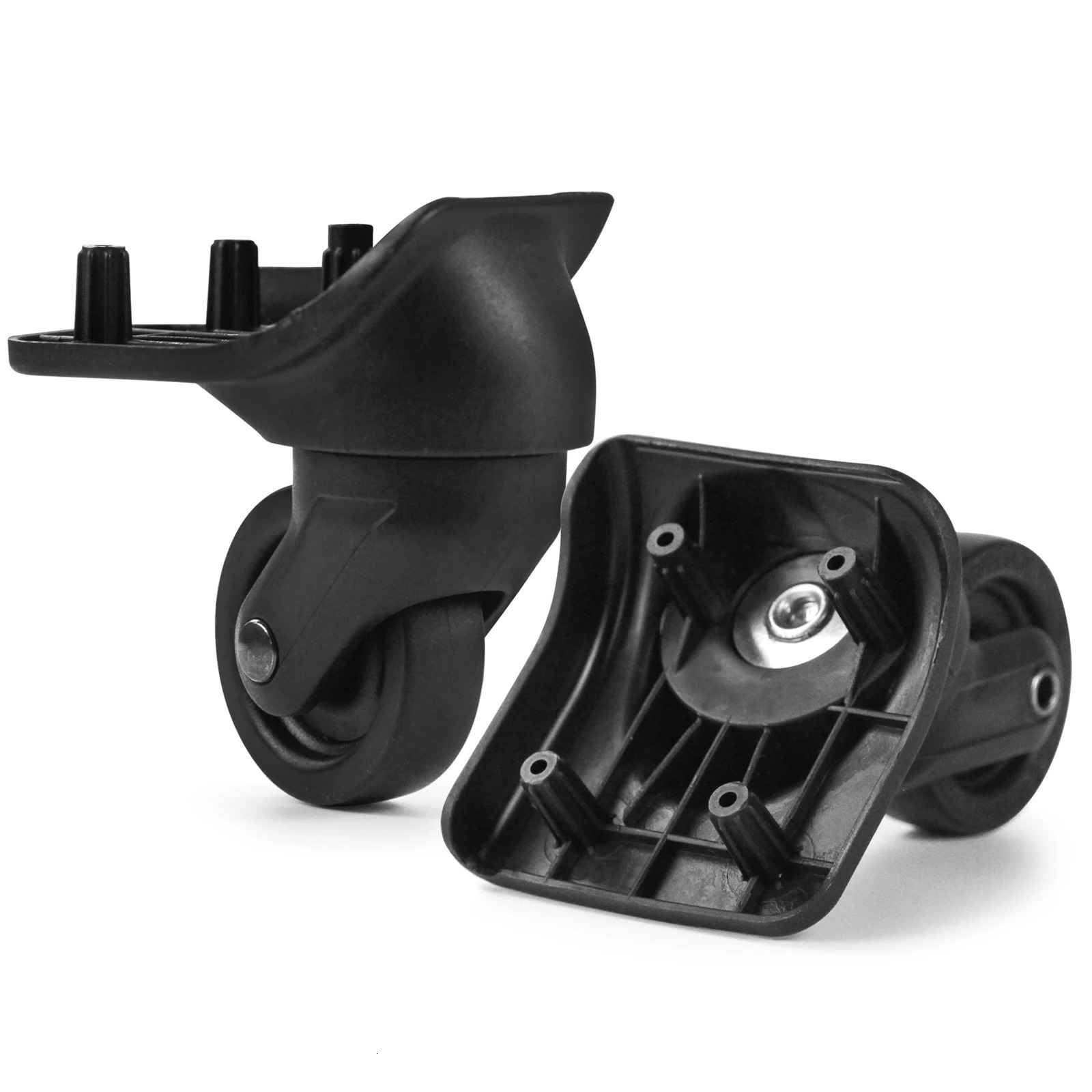 GUGULUZA 1 Pair Replacement Luggage Wheel Repair Suitcase Bag Parts Spinner Wheels Casters for Travel Case Customs Box ST0044 251027