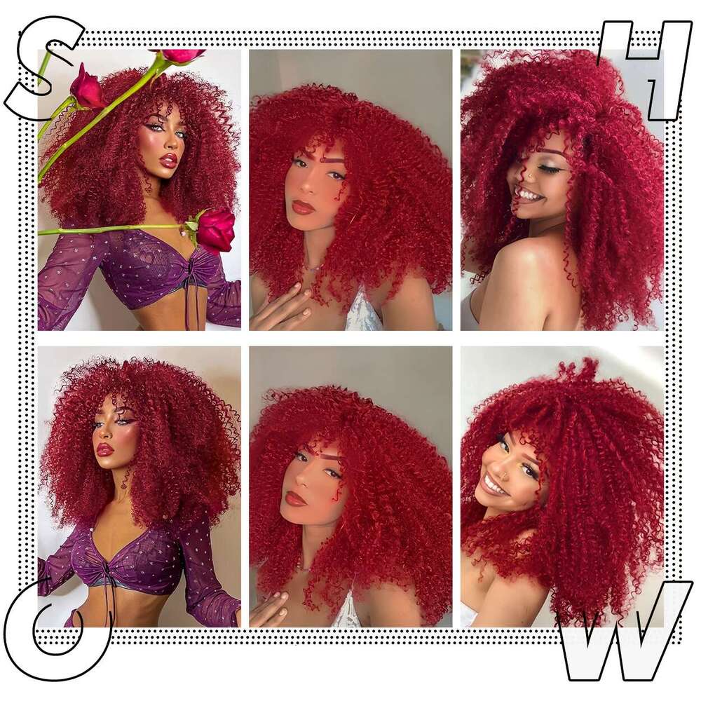 Afro Curly/Kinky Synthetic With Rose Net Cap, Natural Look Men & Women, Versatile Styling, Comfortable Fit, Perfect For Casual Attire, Short Hair Wigs