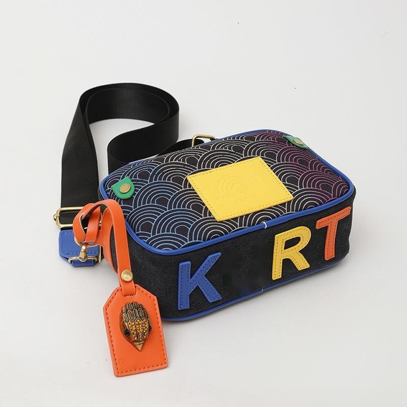 Designer Womens Crossbody Bag New Embossed Small Square Bag Wide Strap Shoulder Bag Trendy Versatile Quilted Bag