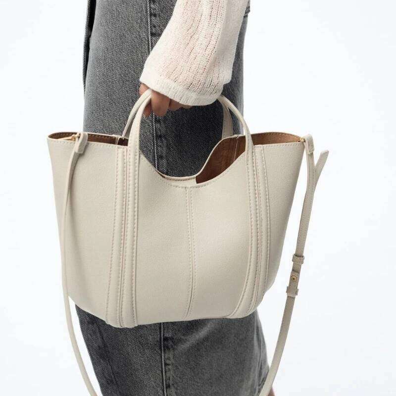 MINI CITY Bag, Shoulder Bags Designer Small Handbags, Top Handle & Removable Crossbody Strap, Removable Interior Zip Pouch