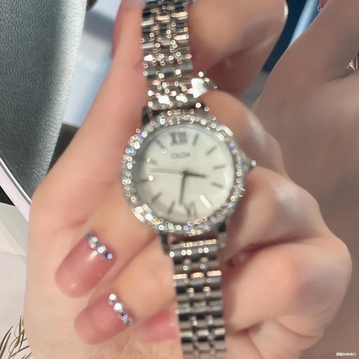 Designer Watch Niche Women's Luxury Exquisite Mechanical Watch Luxury Women's Watch 2024 New Mechanical Women's Watch Silver