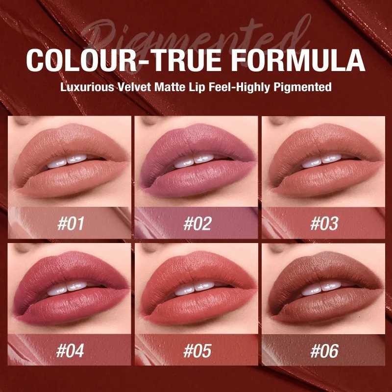 Smooth Matte Lipstick LongLasting Moisturizing and Easy to Apply Lip Glaze with Rotating Pen Design Perfect for Everyday W251027