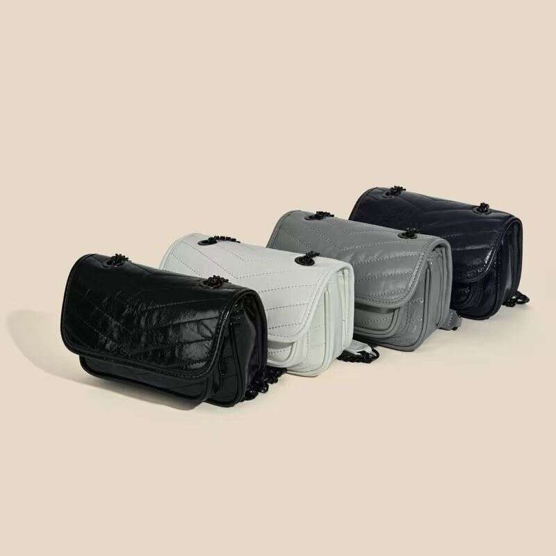 designer bag tote bag Top Layer Cowhide for Women Fashion Chain Messenger Small Size Winter New Genuine Leather Women's Single Shoulder Crossbody