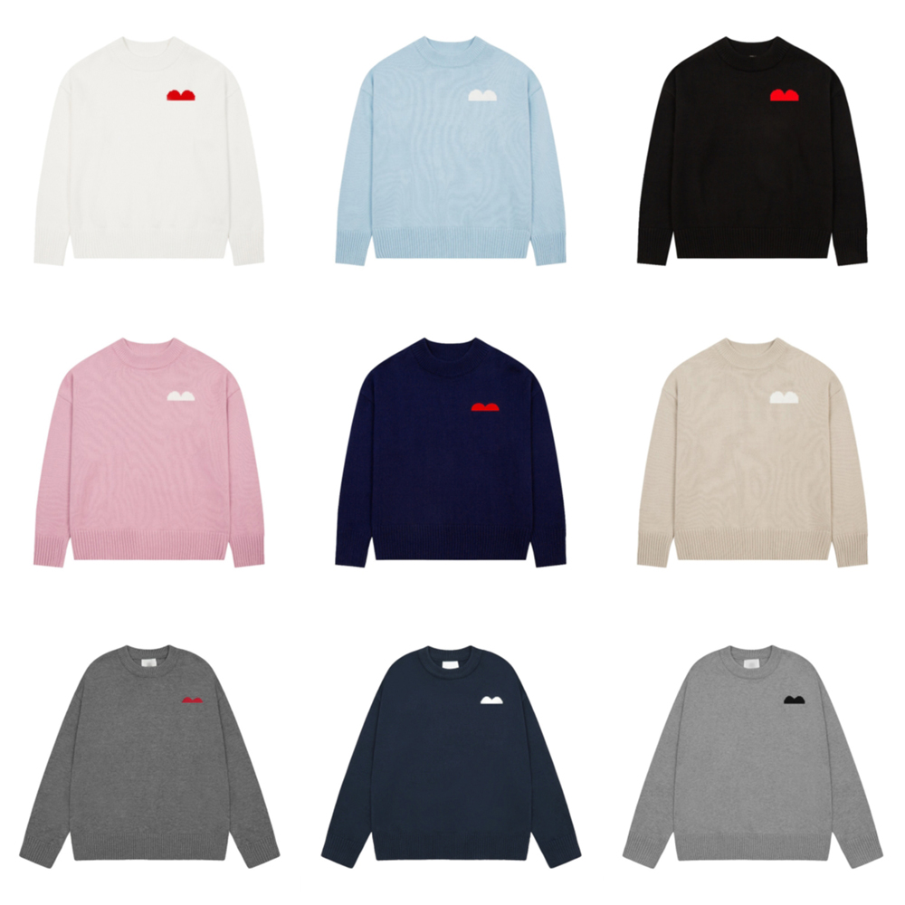 Designer Mens Sweater Paris Cardigan Women Jumpers knitted Sweatshirts Winter Knit Sweats Shirts Crewneck Pull France Fashion Knitwear Heart Clothes