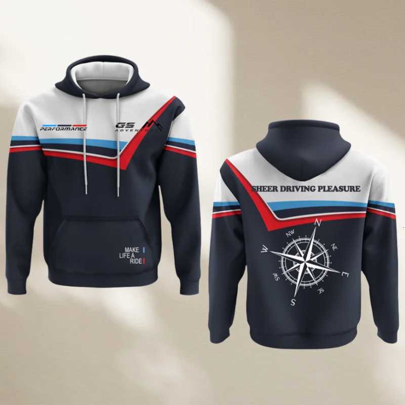 High Performance Motorsport GS Adventure Mens Pullover Hooded Hoodie Soft Comforted Windproof Casual Riding Spring Autumn Coat W251027