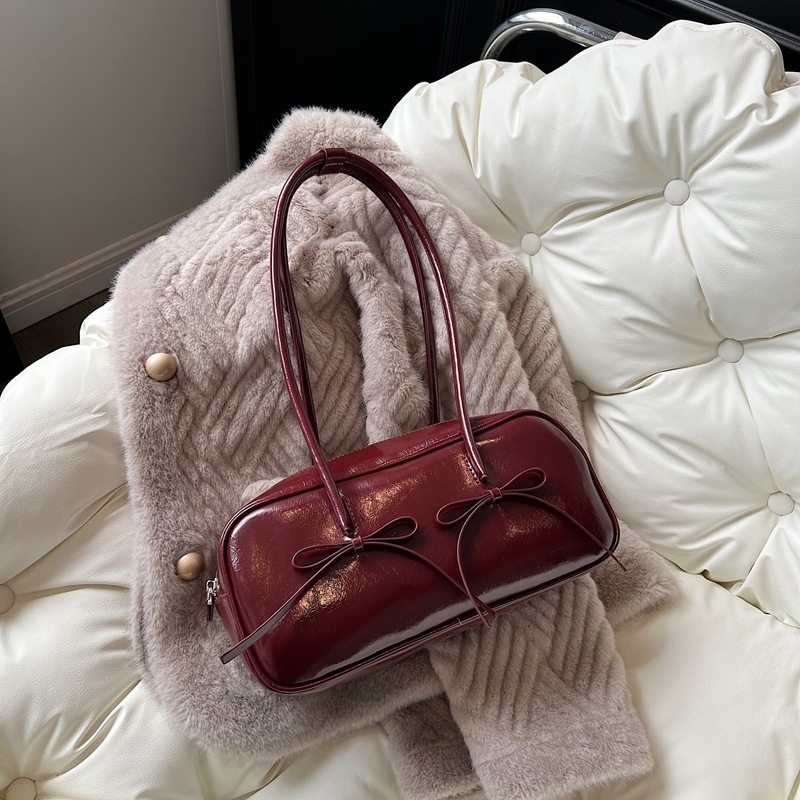 Free shipping designer bag Bowknot Underarm Bag for Women Versatile High-end Fashion Shoulder Bag Spring Summer New Handbag