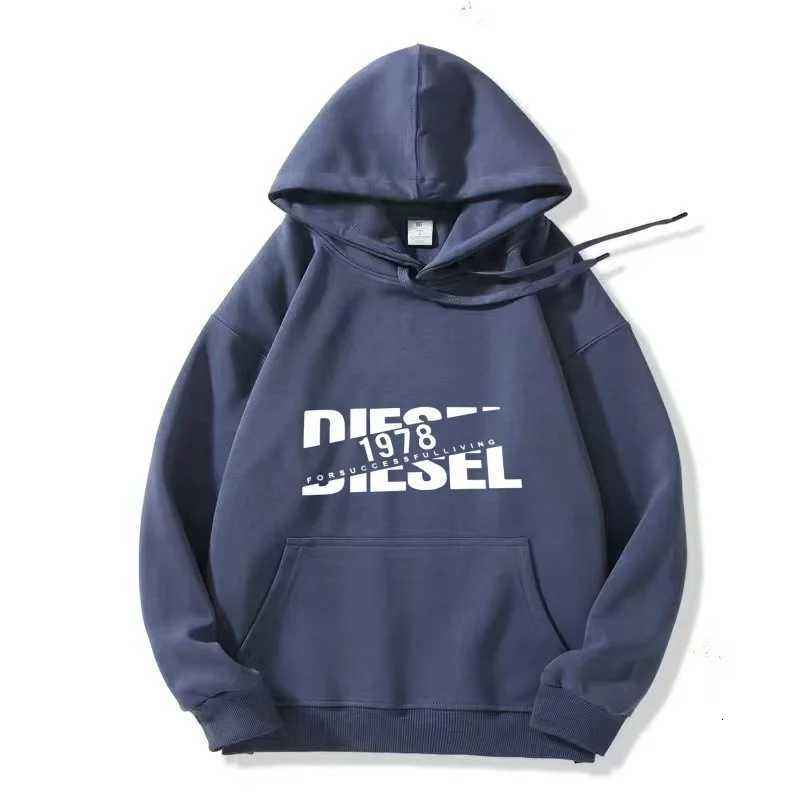 New autumn and winter fashion casual sports unisex hooded cotton hoodie trendy letter print W251027