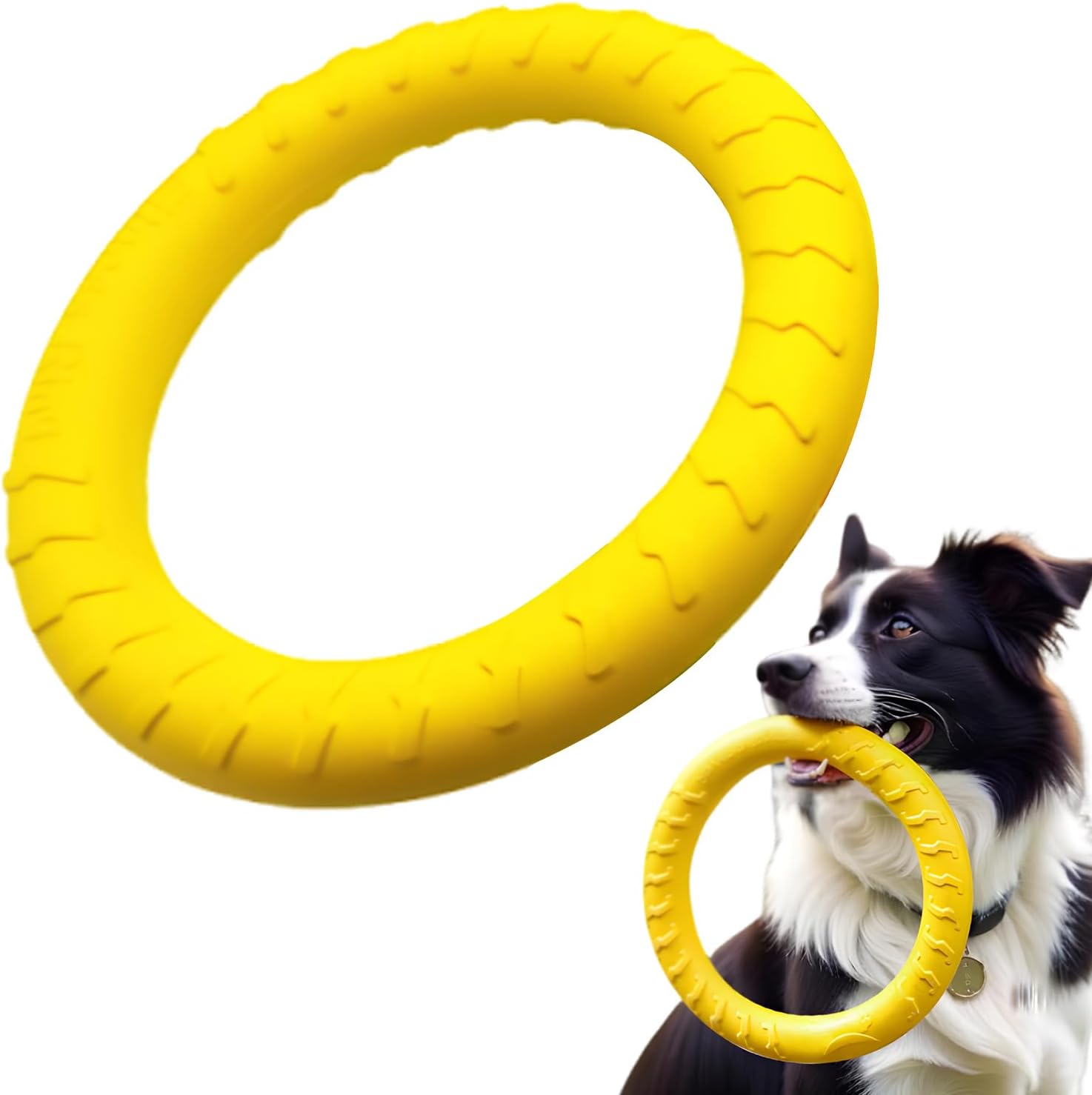 EVA pet toys, chew-resistant dog frisbee, dog toys, self-entertainment pet balls, pet supplies