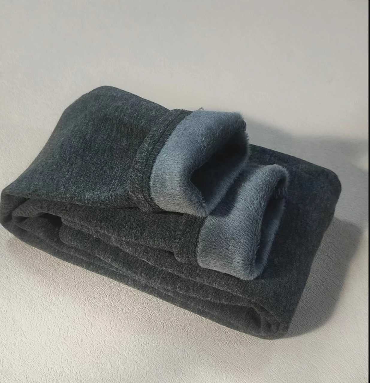 2024 Girls Pants Childrens Winter Thickened Warm Pants Warm Elastic Pink Navy Blue Underpants Boys PantsT251027