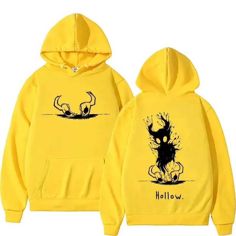 Autumn Winter Game Hollow Void Hollow Knight Hoodie Man Streetwear Men Women Fashion Vintage Oversized Unisex Cartoon Hoodies W251027