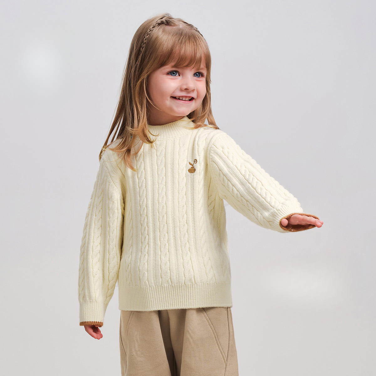 New hot selling wool girl designer fashionable warm long sleeved shirt