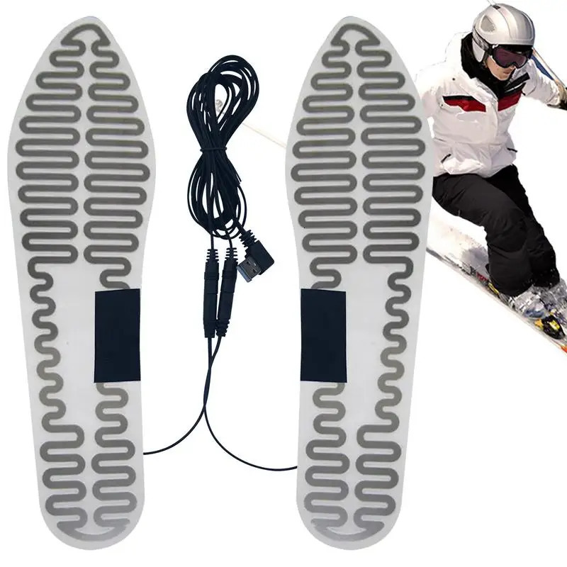 Electric Heating Insoles 5V Rechargeable Electric Heated Insoles Film For Men Rapid Heating Rechargeable Foot Warmer Heated251020