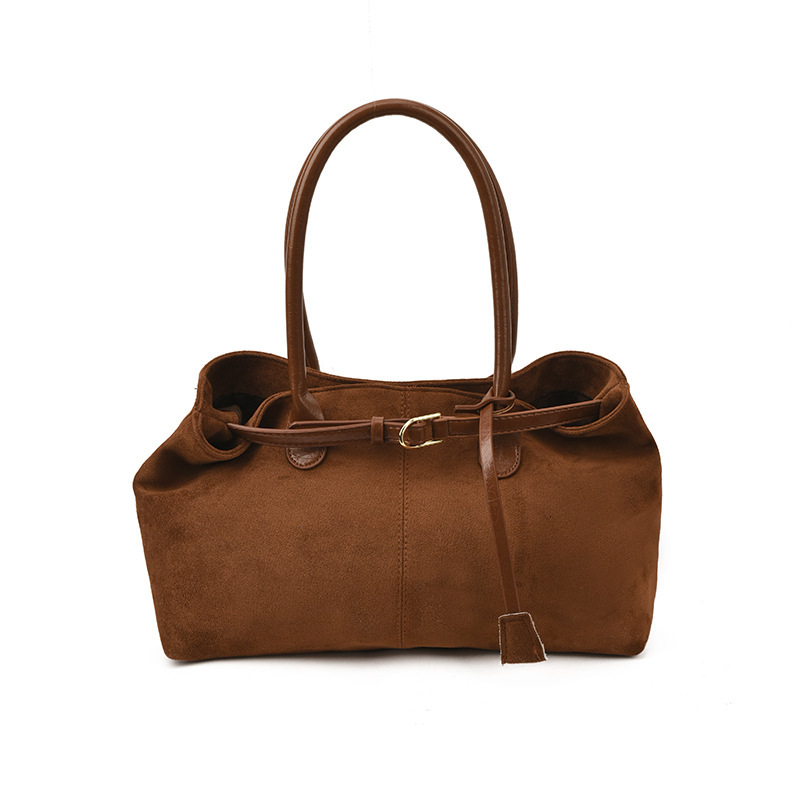 Free shipping designer bag Handheld Large Capacity Tote Bag for Women New Autumn Winter Trendy Simple Commuter Shoulder Underarm Bag