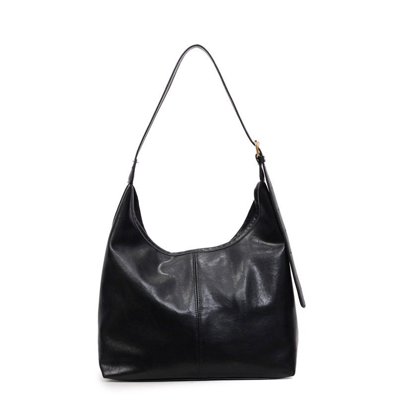 Free shipping designer bag Relaxed Casual Tote Bag for Women Large Capacity New Fashionable High-End Soft Leather Commuter Shoulder Bag