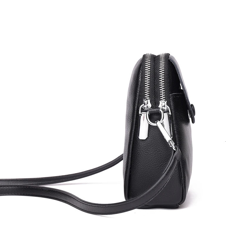 Women Bag Genuine Leather Phone Bag High Quality Shoulder Bag Female Crossbody Bag Shoulder Messenger Multi Layer Pockets 251027