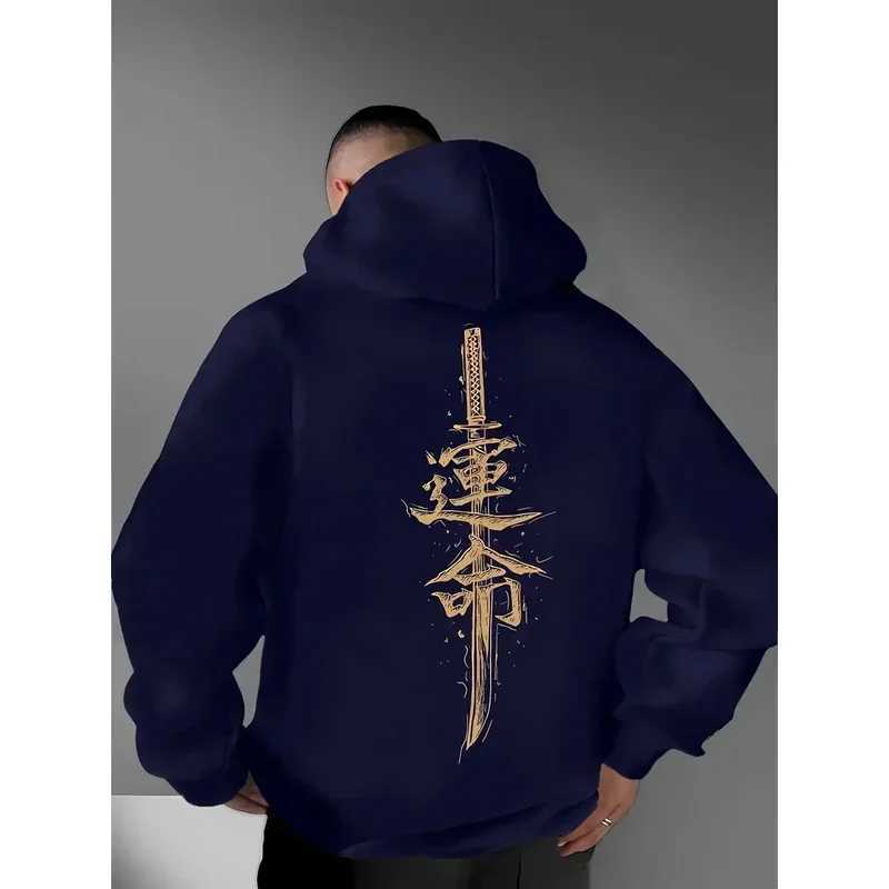 Mens Halloween hoodies with letters and pumpkin ghost prints are suitable for outdoor sports and casual wear in autumn and wint W251027