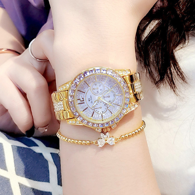 Designer Watch Swiss Fully Automatic Women's Diamond-studded Waterproof Luxury Large Dial Mechanical Luxury Watch For Women 2025 Elegant Watch