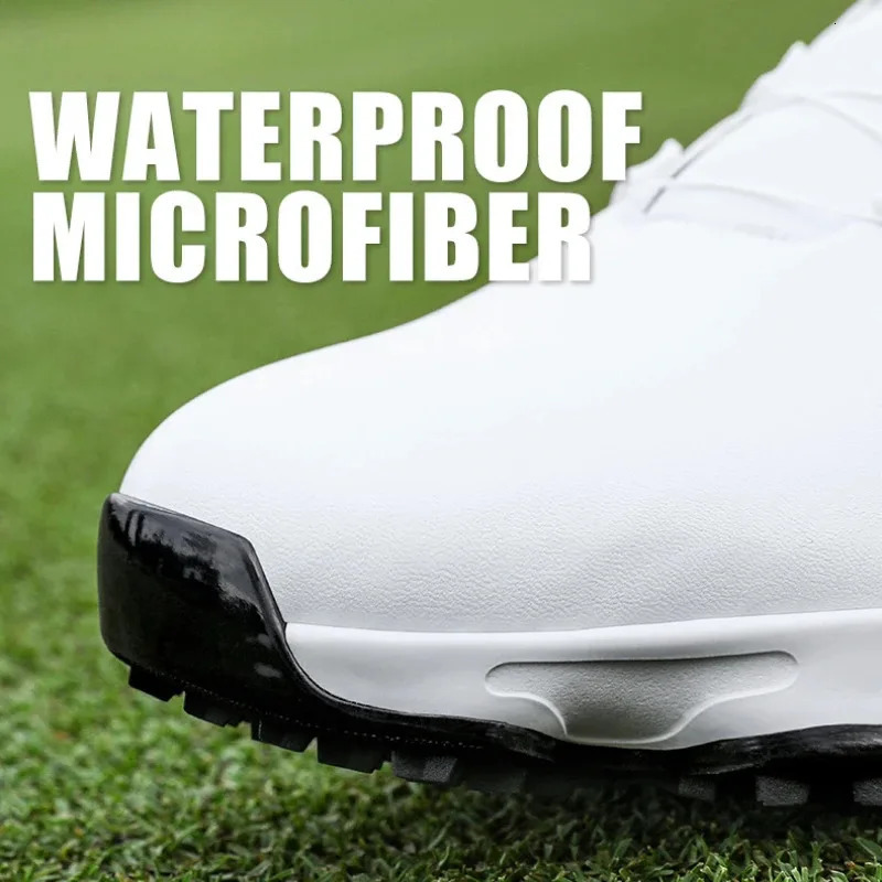 PGM Mens Golf Shoes Summer Knob Lace Waterproof Casual Sports Sneakers XZ359 251023