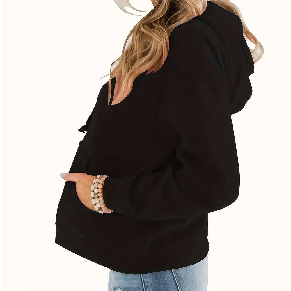 Gothic Skull Wings Rose Design Women's Casual Hooded Sweatshirt, 100% Polyester Knit Fabric, All-Season Fashion With Drawstring Collar