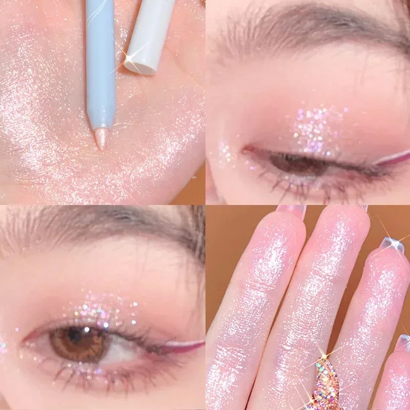 Starry Sky Pearlescent Eyeshadow Pen Shimmer Soft Touch Matte Lying Silkworm Eye Liner Long Lasting Glitter Eye Shadow Cosmetics 251027