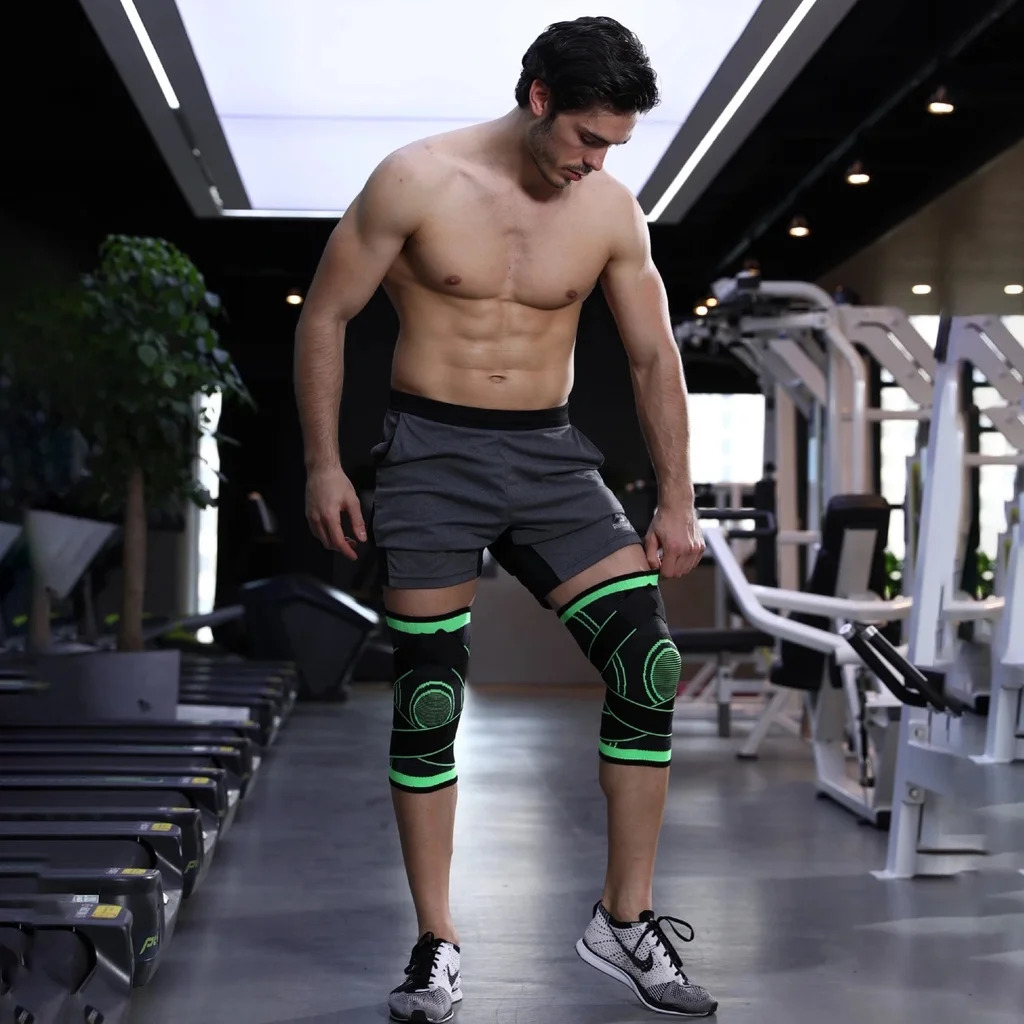 12PCS Sport Knee Support Compression Sleeves Joint Pain Arthritis Relief Running Fitness Elastic Wrap Brace Knee Pad Men Women 251023