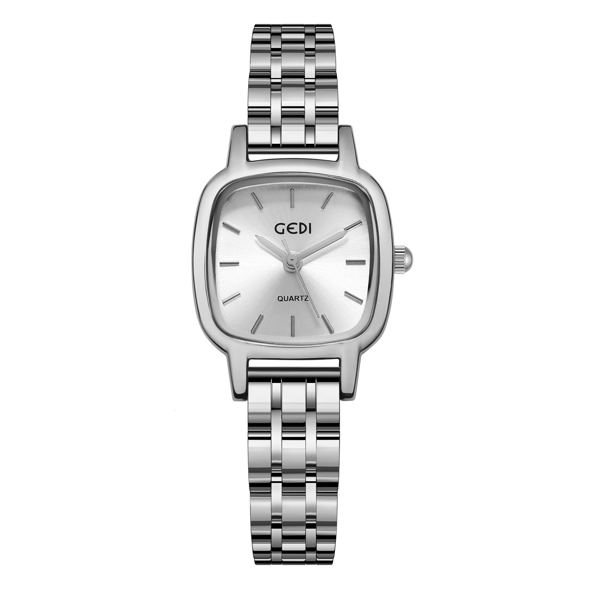Designer Luxury Watch GEDI Niche High-end Feel Watch Simple Student Style Steel Band Quartz Watch Waterproof Women's Watch