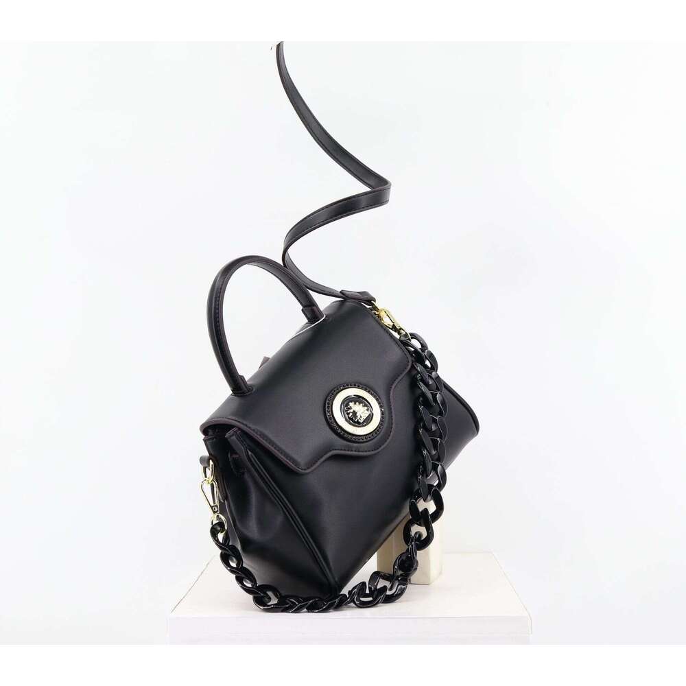 2025 New Women's Acrylic Chain Designer Handbag - Textured Surface & Stylish Design for Daily Carry
