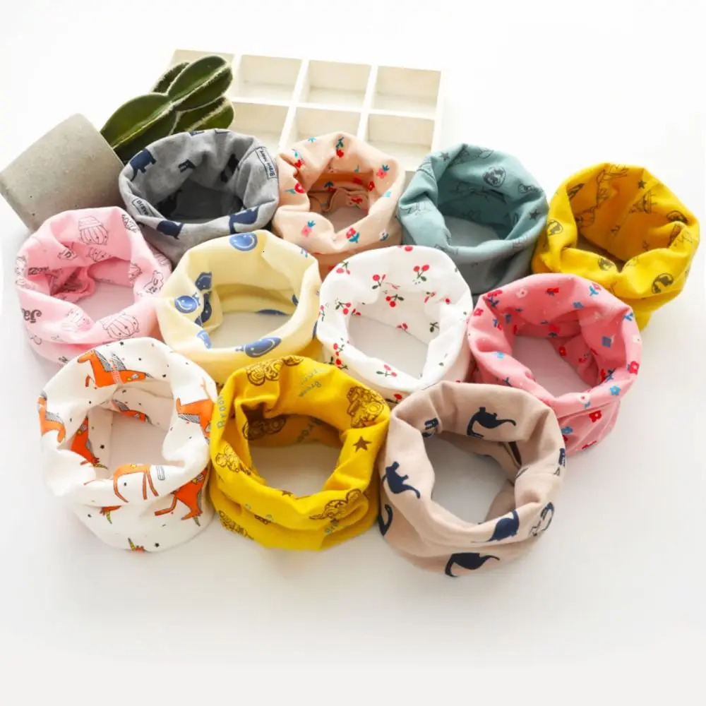 116 Years Old Winter Cotton Kids Winter Scarf Cashmere Cute Knitted Scarves Soft Elastic Neckerchief for Baby Boys Girls 251027