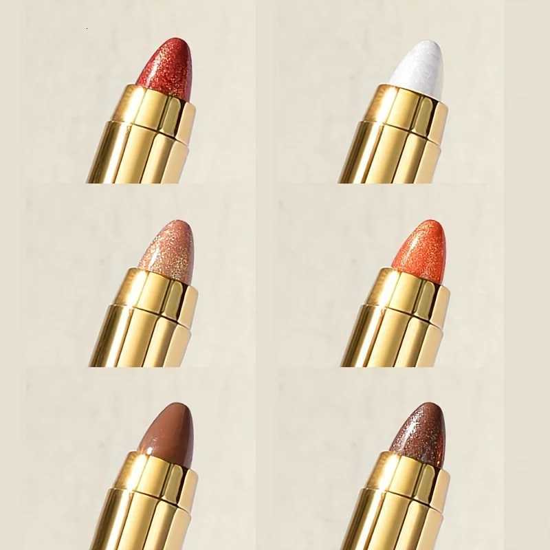 Waterproof Pearly Eyeshadow Pencil Stick 7 Colors Long Lasting Glitter Shimmer Eyeshadow Pen Eyeliner Stick Eyes Makeup ToolsXJ251027