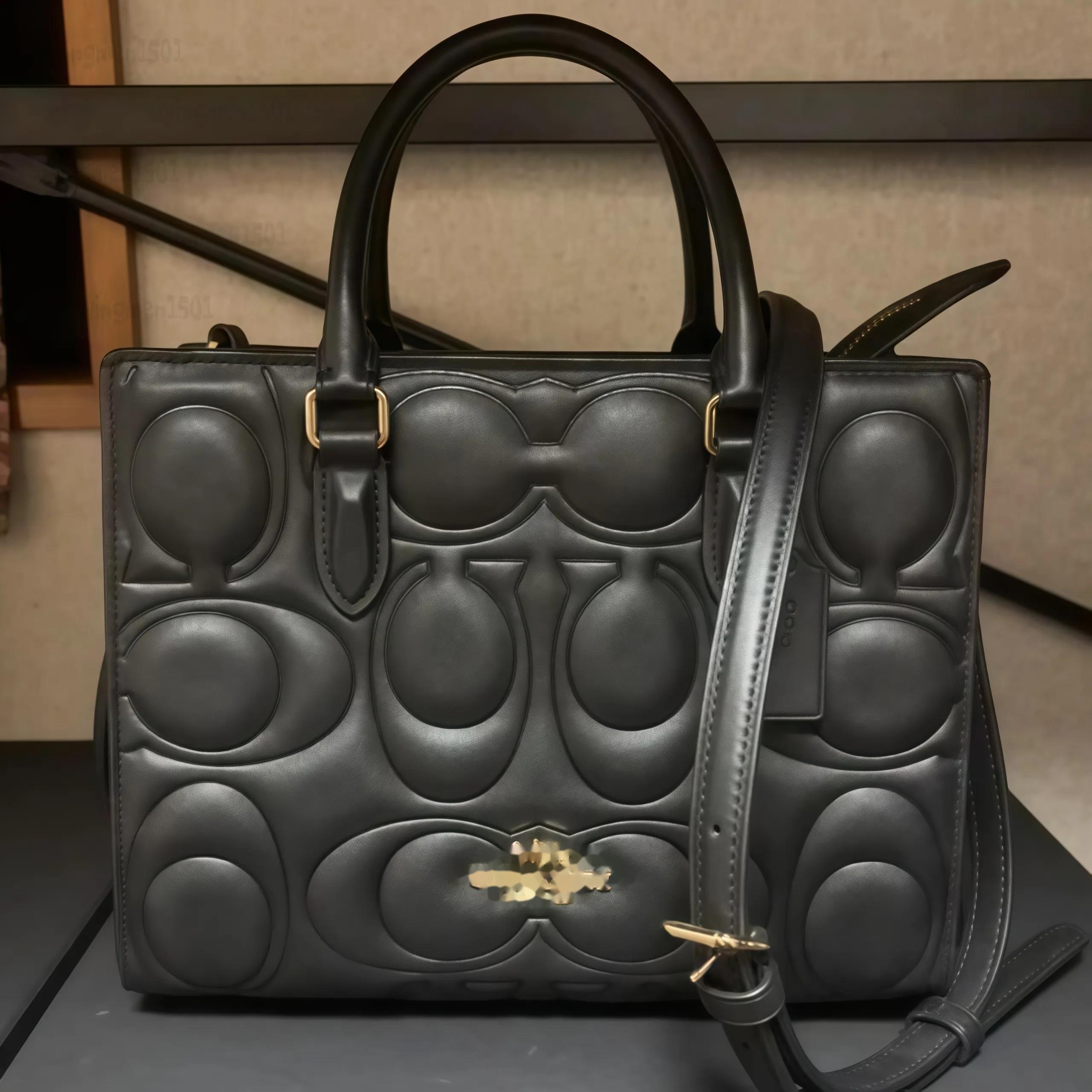 Mirror quality designer bag tote bag luxury purse bags maggie shoulder bag 10a handbag crossbody bag with chain women bags classic letter print leather