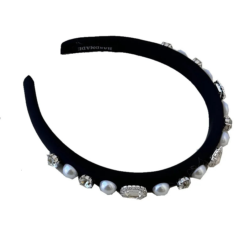 Hair band accessories for women girl headbands yoga korean rhinestone fascinators elegant kpop Hoops fashion 251023