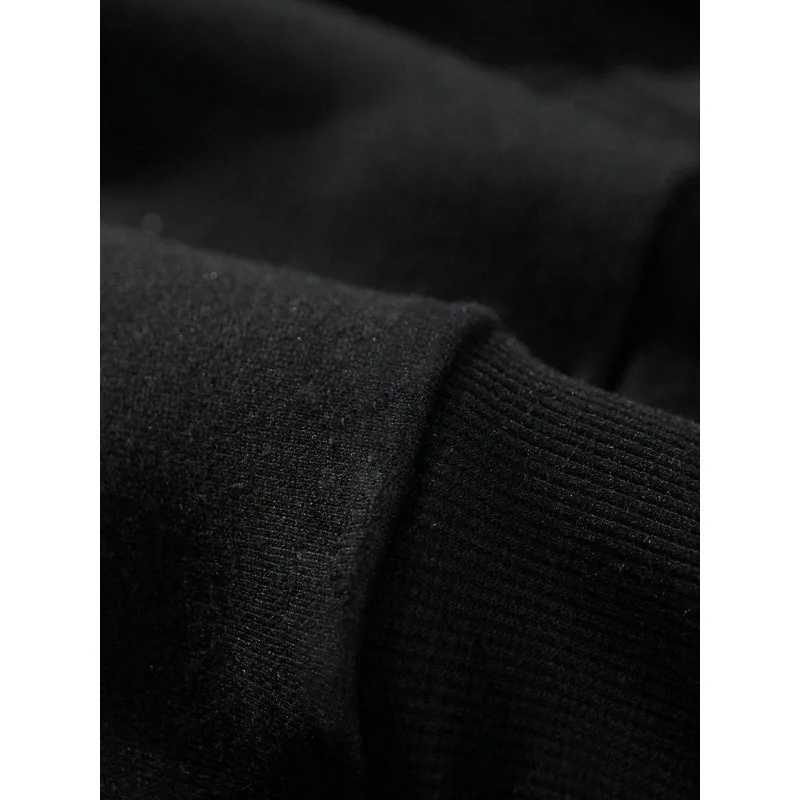 2025 new Mens Hooded Sweater Plus Velvet To Keep Warm Sports Hoodie With Pocket Suitable For Spring And Autumn Wear W251027