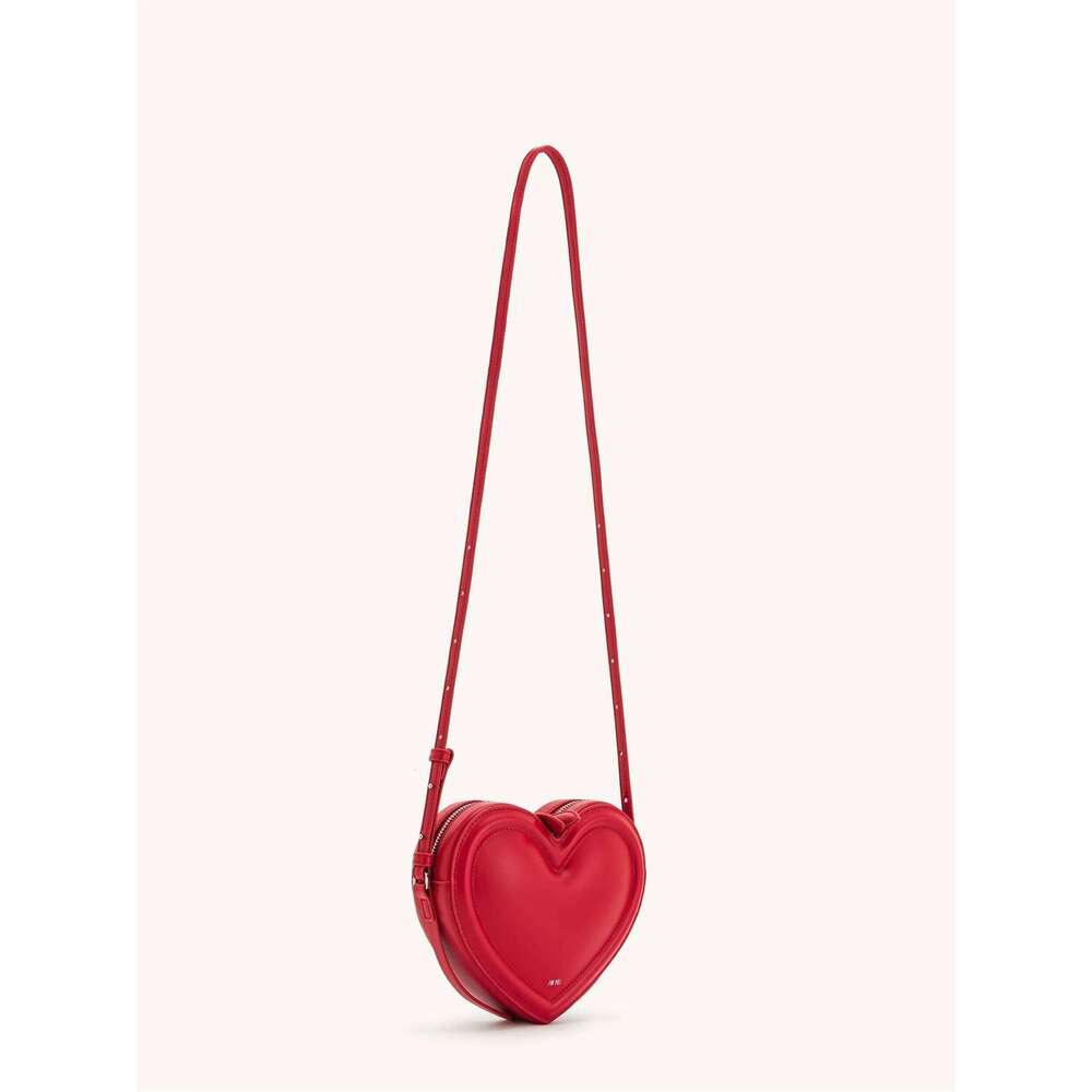JW PEI Arlene Heart Shape Shoulder Women,3D Love Design Niche Crossbody Purse,Commuting Underarm Bag Valentine's Day Gifts