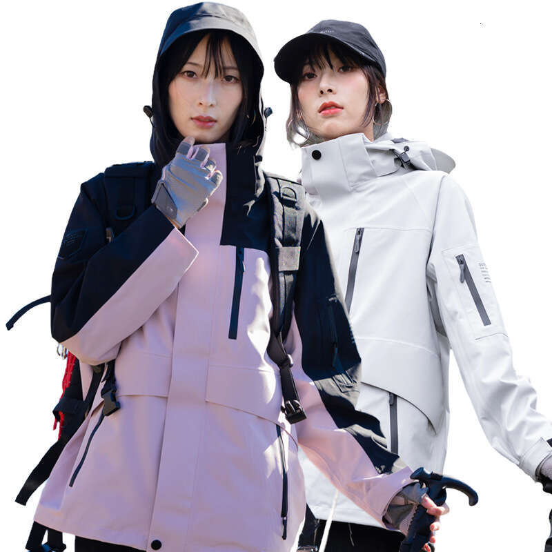 Laminated Lightweight Softshell Outdoor Team Building Windproof Waterproof Corporate Group Workwear Jacket Coat