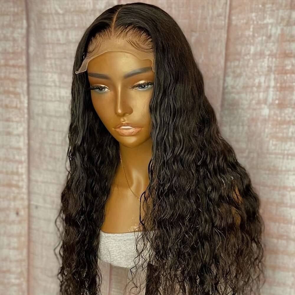 Heat Resistant Synthetic Lace Front Wig - 13X4 Inch Loose Curly Wave With , Density Natural Look For Daily & Use, Unisex Adult Hair Replacement, Party