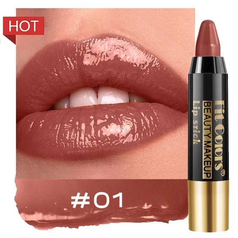 Easy Coloring Gloss Lipstick Lasting Nude Red Lipsticks Lip Crayon High Pigmented Waterproof Moisturizing Lip Stick Lips Makeup W251027