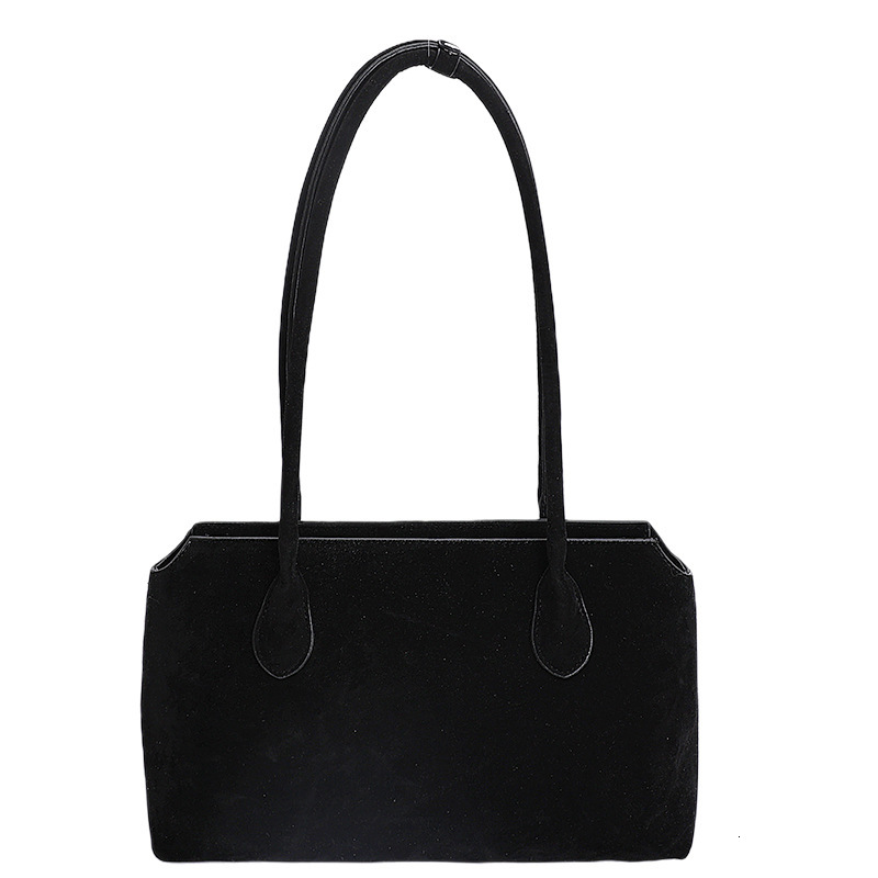 Free shipping designer bag Large Capacity Simple Tote Boston Bag for Women Autumn New Versatile Matte High-End Feel Single Shoulder Underarm Bag