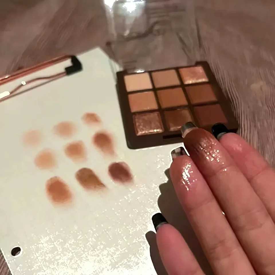 9Color Chocolate Earth Eyeshadow MattePearlescentGlitter High Pigmentation NoMakeup Finish LongLastingXJ251027