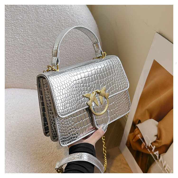 Free shipping designer bag Swallow Bag for Women New Trendy Brand Korean High-end Elegant Popular Versatile Bag Fashionable Underarm Bag Chain Crossbo