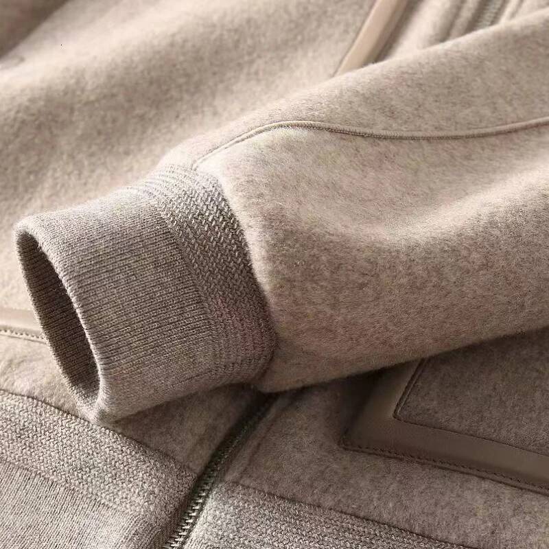 New Autumn-Winter Men's Business Casual Wool Lapel Jacket Coat